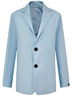 Голубой пиджак из льна - 1334519371016