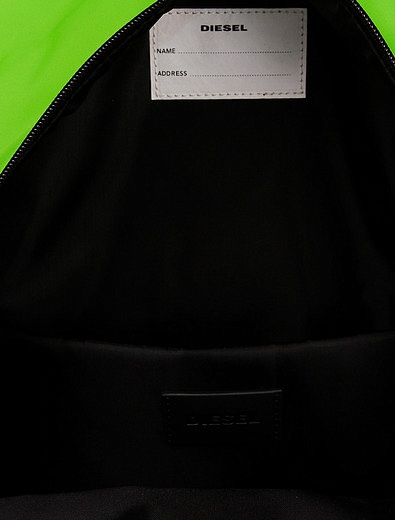 Зеленый рюкзак с логотипом Diesel - 1504528170140 - Фото 5