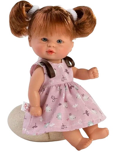 Кукла пупсик в розовом платье 20 см. ASI - 7114500180087 - Фото 1