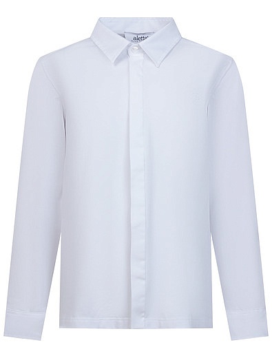 Белая классическая рубашка Aletta - 1014519080926 - Фото 1