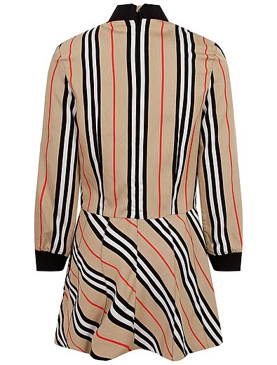 Платье в полоску Icon Stripe Burberry - 1051909980268 - Фото 3
