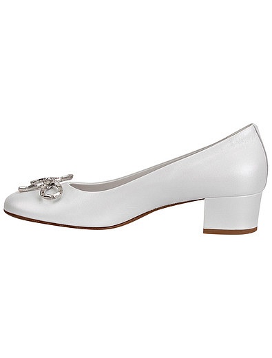Белые туфли с бантиком Missouri - 2014509280397 - Фото 3