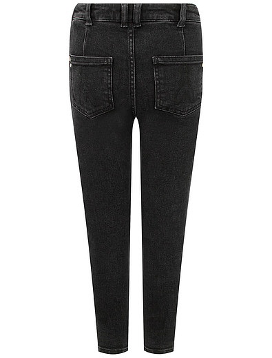Черные зауженные джинсы Patrizia Pepe - 1164509181307 - Фото 3