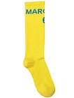 Жёлтые носки с логотипом - 1534529280159