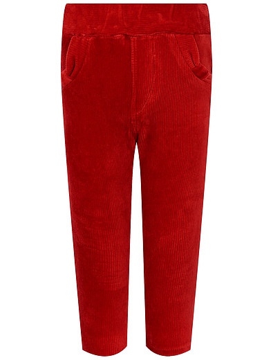 Вельветовые красные брюки Mayoral - 1084509183739 - Фото 1