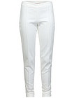 Белые брюки из эластичного хлопка - 1081209570029