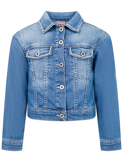 Куртка джинсовая голубая DIXIE - 1074509071235 - Фото 1