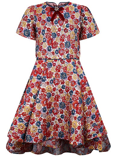 Платье с цветочным принтом EIRENE - 1054609182369 - Фото 1