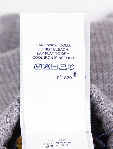 Шерстяные перчатки с логотипом Ralph Lauren - 1194519080147 - Фото 2