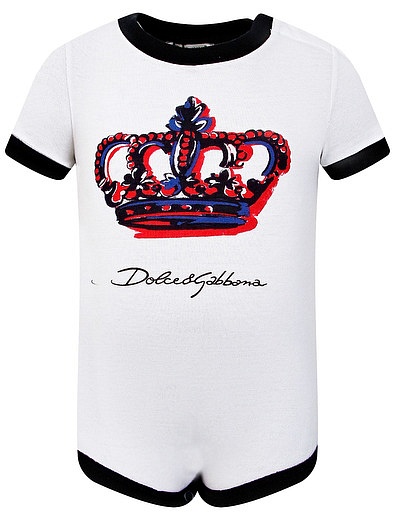 Боди с короной Dolce & Gabbana - 1254529170013 - Фото 1