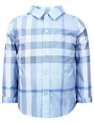Рубашка в клетку с карманом Burberry - 1011519870120 - Фото 1