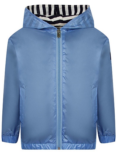 голубая Куртка с полосатой подкладкой Il Gufo - 1074519272745 - Фото 1