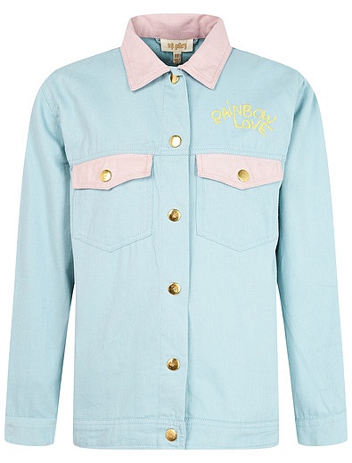 Голубая куртка-рубашка Soft Gallery - 1071509971855 - Фото 1