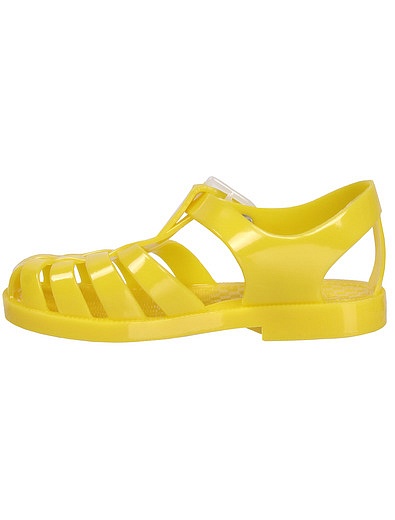Желтые резиновые сандалии EMPORIO ARMANI - 2072829970053 - Фото 3