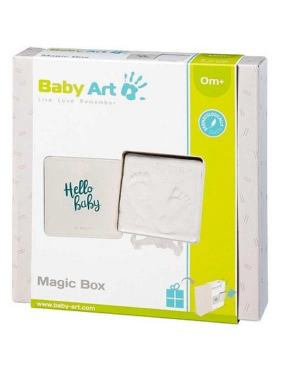 Коробочка для отпечатка &quot;Мэджик бокс&quot; квадратная Baby Art - 7134528080114 - Фото 3
