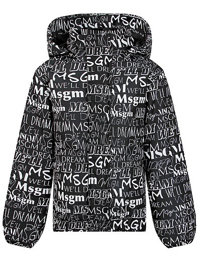 Куртка с принтом логотипа MSGM - 1074519180804 - Фото 1