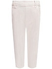Бледно-розовые брюки с кружевом - 1084509374175