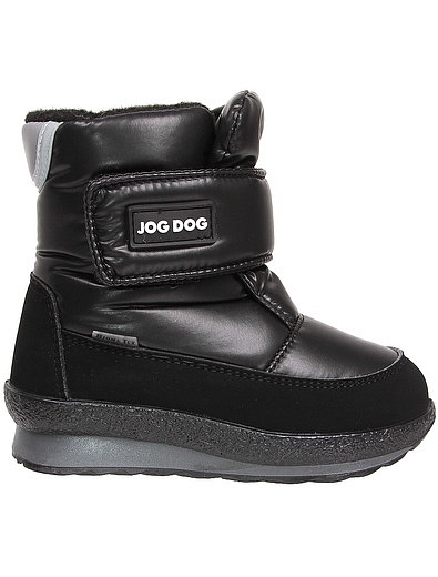 утепленные Ботинки с логотипом на липучке Jog Dog - 2031119980226 - Фото 2