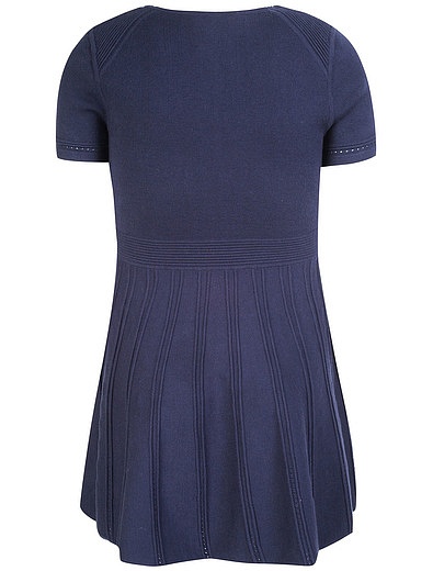 Эластичное темно-синее платье Milly Minis - 1050409681637 - Фото 3