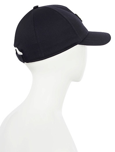 Чёрная кепка с пластиной логотипа Dolce & Gabbana - 1184519370454 - Фото 3