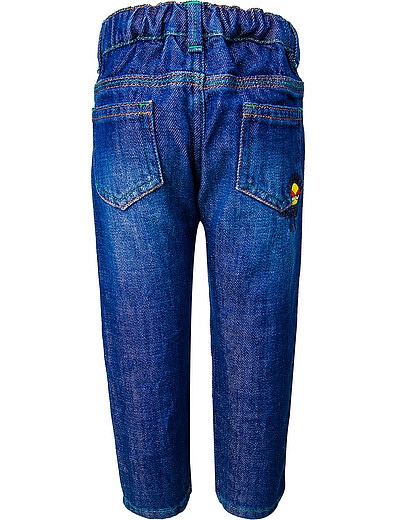 Синие джинсы Fendi - 1160419780029 - Фото 2