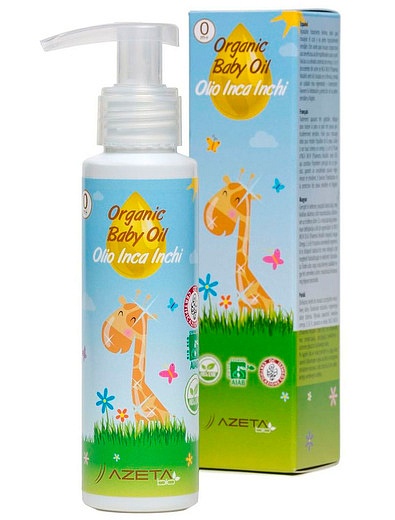 Органическое масло для малышей с Инка Инчи, 100 мл AZETA bio - 8204528180011 - Фото 1