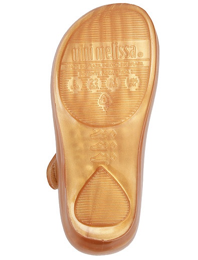 Туфли-лодочки золотистые MELISSA - 2014509371163 - Фото 5
