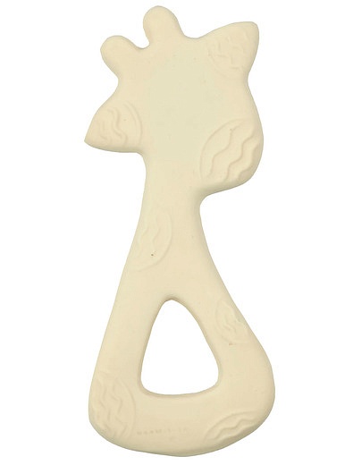 Игрушка-прорезыватель из каучука жираф Tikiri - 5644529270015 - Фото 3