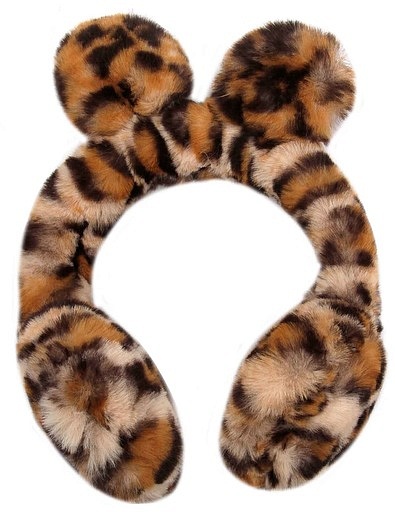 Леопардовые меховые наушники Dolce & Gabbana - 1614509280017 - Фото 5