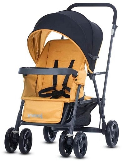 Жёлтая коляска CABOOSE Graphite  (для двоих детей) Joovy - 4004529180232 - Фото 1