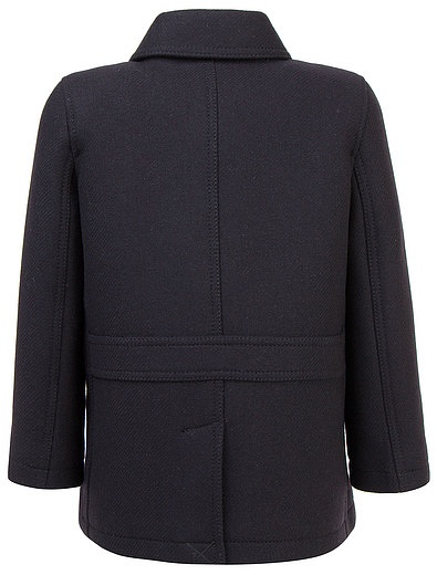 Полу-пальто с отложным воротником из ткани с волокнами шерсти и кашемира Burberry - 1120419680057 - Фото 3