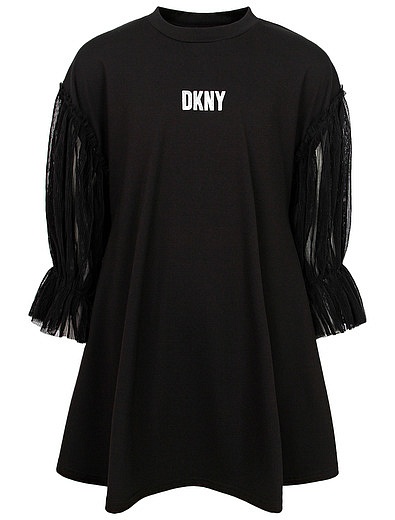 Платье с пышным рукавом DKNY - 1054609184882 - Фото 1