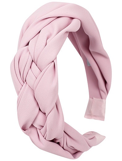 Нежно-розовый ободок с плетением ABEL & LULA - 5144508270154 - Фото 1
