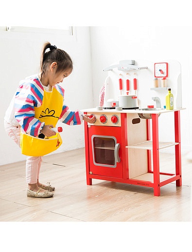 Игрушечная детская кухня 33х61х17см New Classic Toys - 7131329980063 - Фото 2