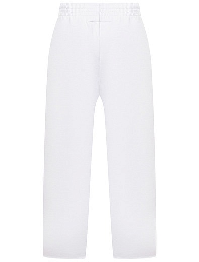 Белые спортивные брюки MM6 Maison Margiela - 4244529270124 - Фото 4