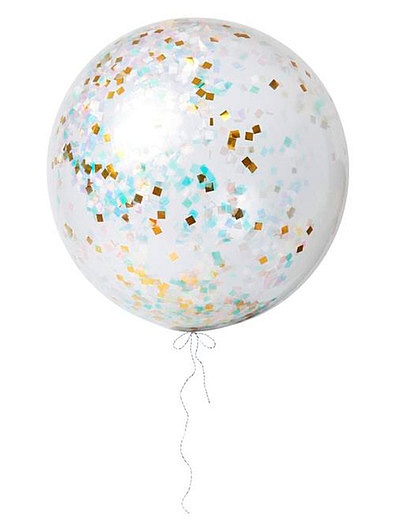 Воздушные шары с конфети, 3 шт Meri Meri - 6704520080040 - Фото 2