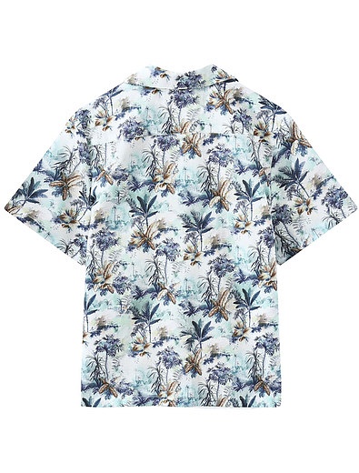 Рубашка с пальмами Bonpoint - 1014519173437 - Фото 2