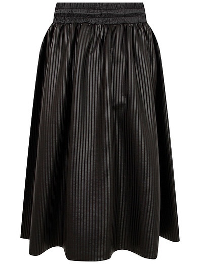 Юбка-миди с эластичным поясом DKNY - 1044509183818 - Фото 5