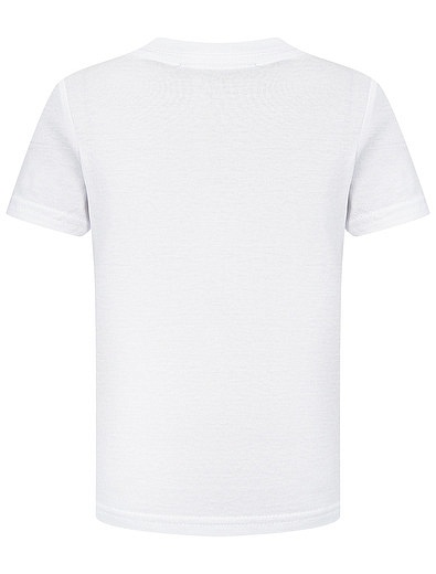 Белая футболка с текстовым принтом Dsquared2 - 1134519181109 - Фото 2