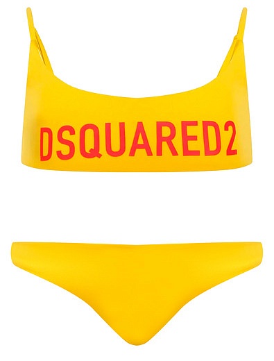 Раздельный купальник с логотипом Dsquared2 - 0884509372697 - Фото 1