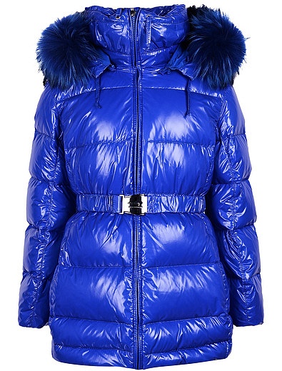 Ярко-синий комплект из куртки и полукомбинезона Manudieci - 6121409881015 - Фото 6