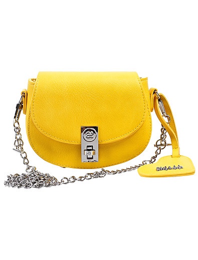 Ярко-желтая сумка с зеркалом ABEL & LULA - 1204508170442 - Фото 1