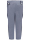 Голубые льняные брюки - 1084519375667