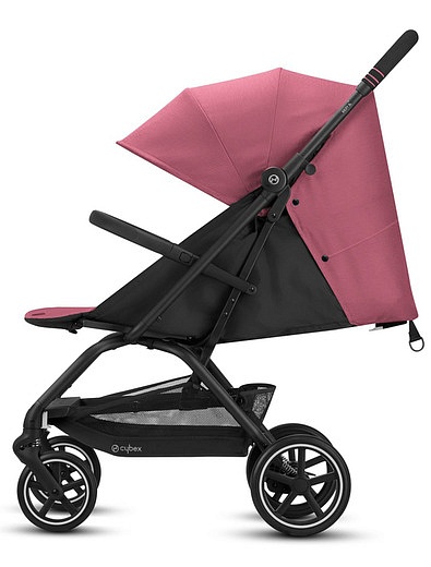 Детская коляска Cybex Eezy S+ 2 BLK Magnolia Pink с дождевиком и бампером CYBEX - 4004529170035 - Фото 5
