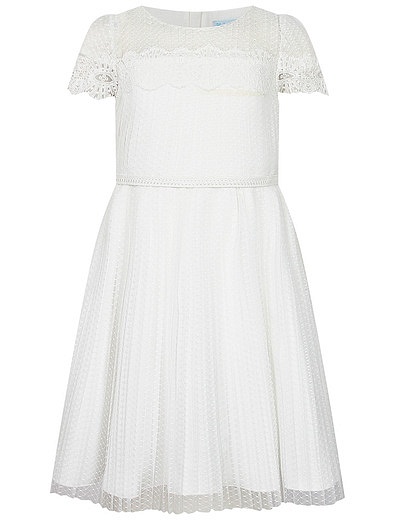 Белое Платье с ремнем ABEL & LULA - 1054609271377 - Фото 1