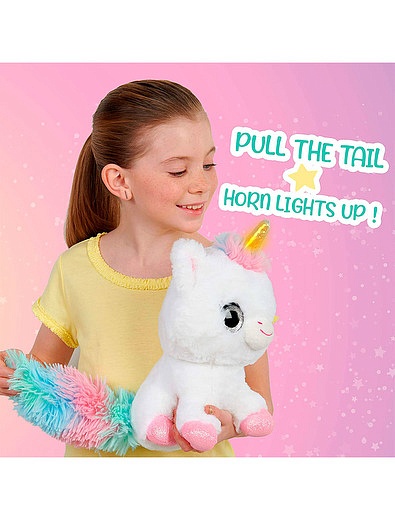 Интерактивная игрушка единорог со светящимся рогом WOW WEE - 7124529170167 - Фото 2