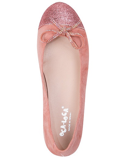 Розовые туфли с глиттером Oca-Loca - 2013408670254 - Фото 4