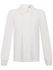 Хлопковая блуза молочного цвета - 1034509380829