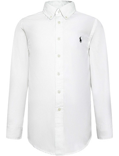 Классическая белая рубашка Ralph Lauren - 1011219871106 - Фото 1