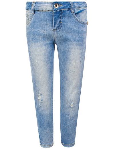 Голубые джинсы с потертостями Patrizia Pepe - 1161509770128 - Фото 1